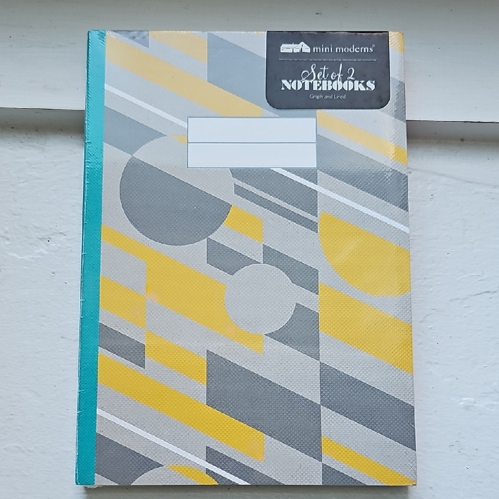 Set Of 2 Hard Cover Notebooks